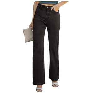 Stylish Black Wide-Leg Pants